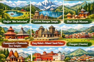 Top 10 places for tourists in Chamba hp