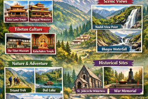 tourist places to visit in Dharamshala